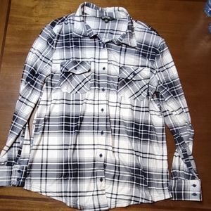 George Long Sleeve Collared Botton Up Shirt NWOT